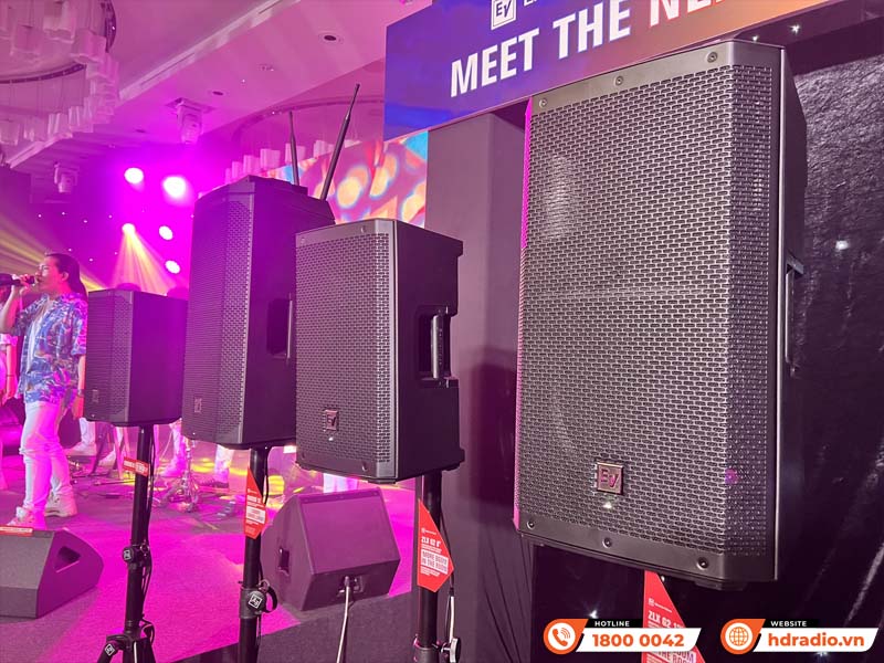 HDRadio tham dự sự kiện ra mắt Loa Electro voice Everse 12 tại Loud & Clear Roadshow 2025