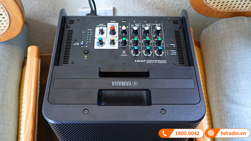 HDRadio tham dự sự kiện ra mắt sản phẩm loa Yamaha Stagepas 200 của hãng YAMAHA