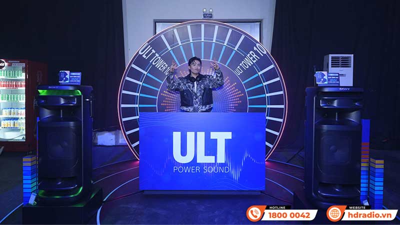 HDRadio tham dự sự kiện trải nghiệm dòng sản phẩm ULT Power Sound do Sony tổ chức