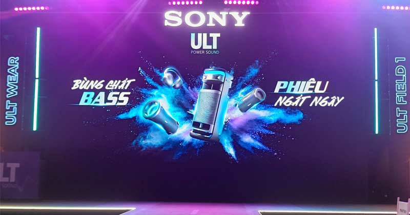HDRADIO tham dự sự kiện trải nghiệm dòng sản phẩm ULT Power Sound do Sony tổ chức