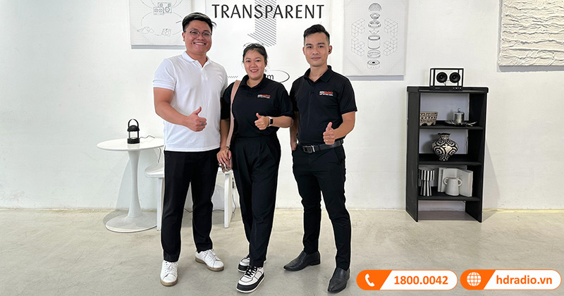 (Ngày 20/6/2023) HDRADIO Tham Dự Sự Kiện Ra Mắt Sản Phẩm Mới Của Thương Hiệu Transparent