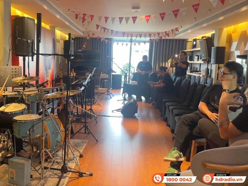 HDRadio tham gia Khóa đào tạo Mastering Your PA Systems