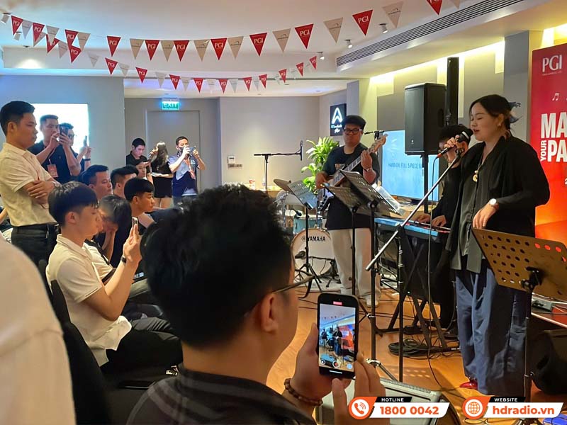 HDRadio tham gia Khóa đào tạo Mastering Your PA Systems