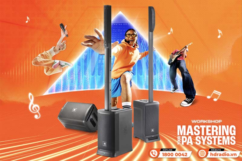 HDRadio tham gia Khóa đào tạo Mastering Your PA Systems