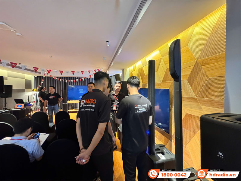 HDRadio tham gia Khóa đào tạo Mastering Your PA Systems