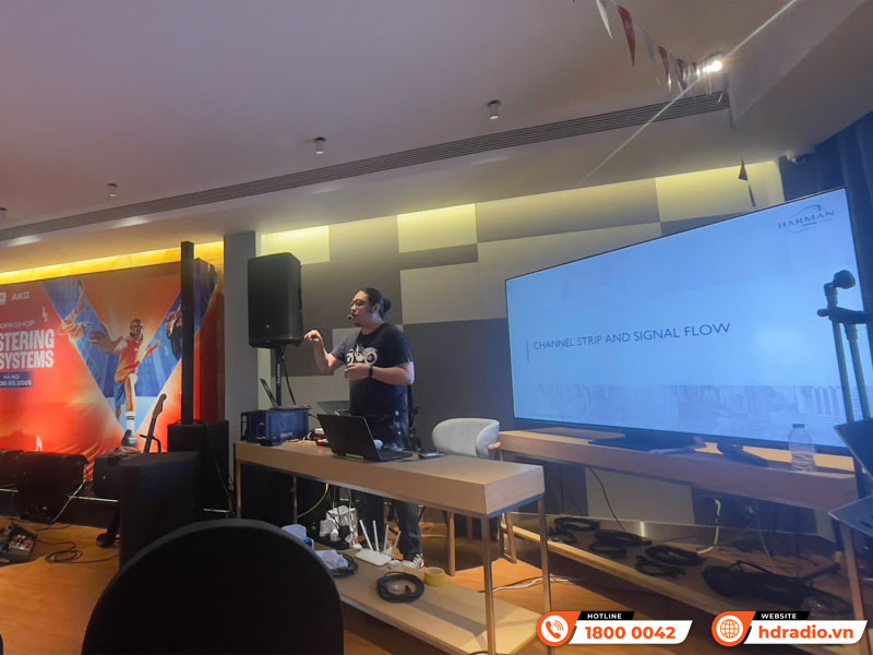 HDRadio tham gia Khóa đào tạo Mastering Your PA Systems