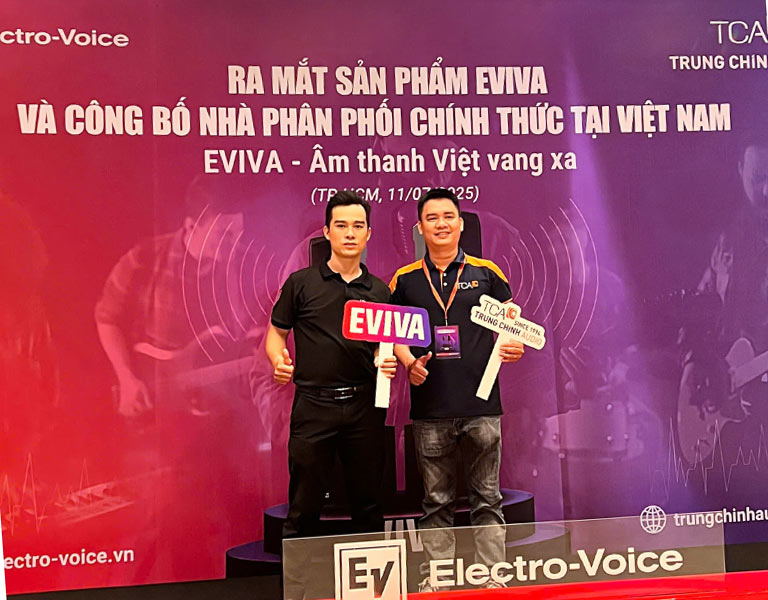 HDRadio Tham Gia Sự Kiện Ra Mắt Loa EVIVA
