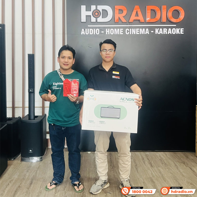 Chương trình tặng bao lì xì cho khách hàng tại HDRadio