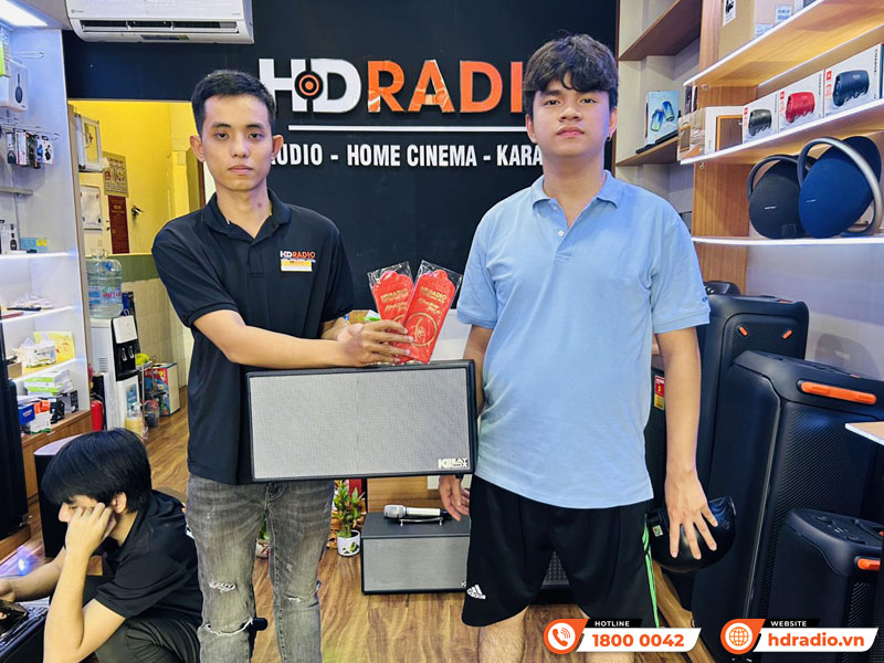 Chương trình tặng bao lì xì cho khách hàng tại HDRadio