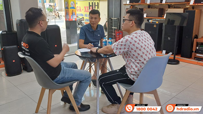 ảnh showroom HDRadio Hà Đông 