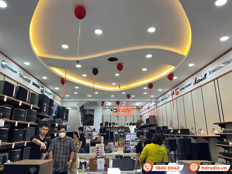 Anh thuc te tai Showroom HDRadio Quan 7