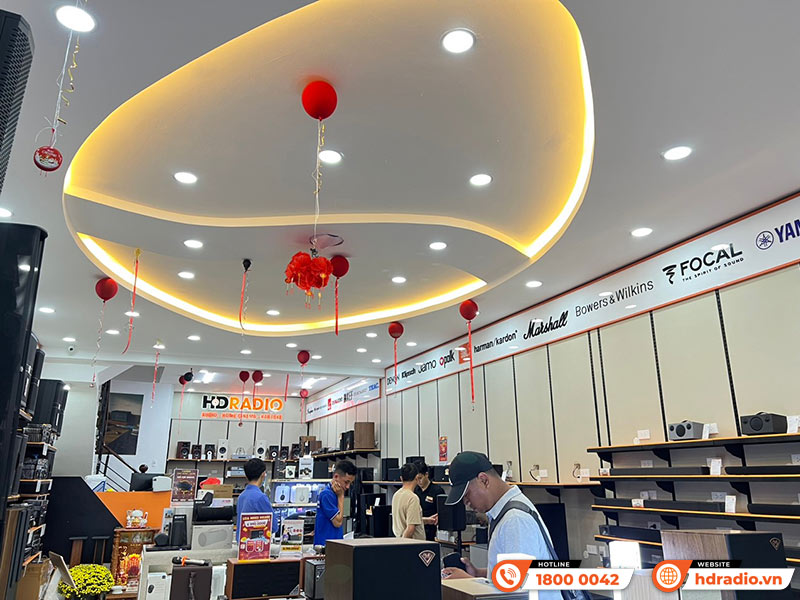 Anh thuc te tai Showroom HDRadio Quan 7