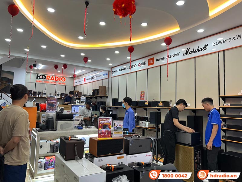 Anh thuc te tai Showroom HDRadio Quan 7