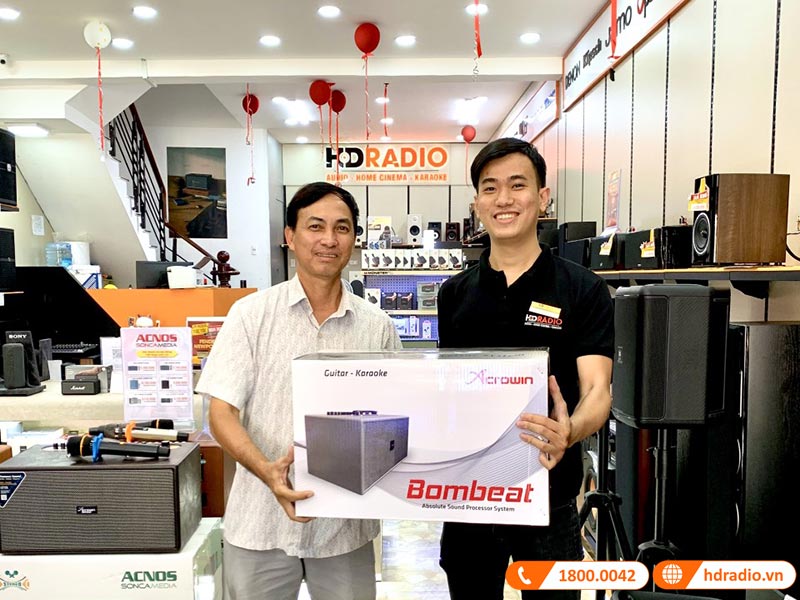 Anh thuc te tai Showroom HDRadio Quan 7