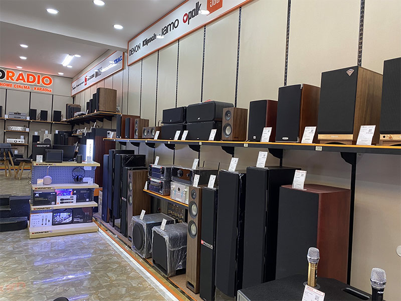 hình ảnh thực tế cửa hàng HDRadio quận 7-9