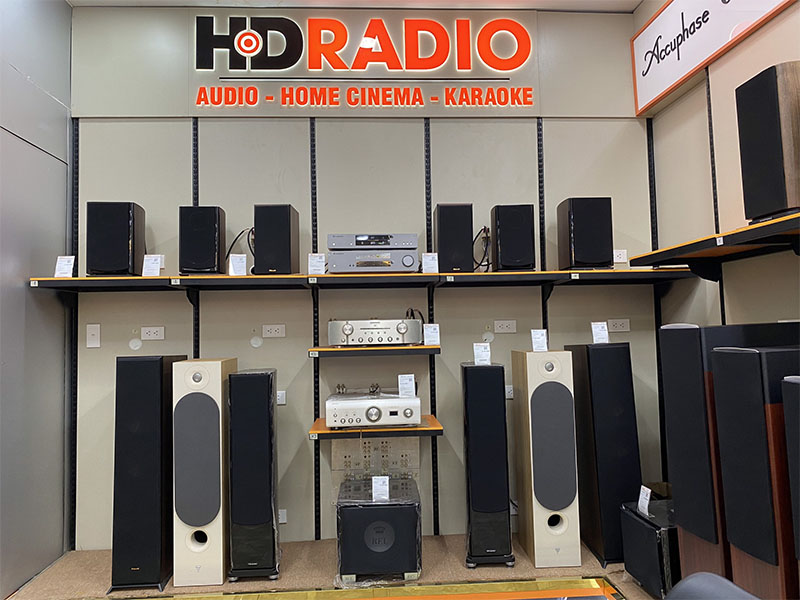 hình ảnh thực tế cửa hàng HDRadio quận 7-10