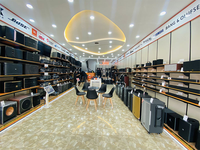 hình bên trong cửa hàng HDRadio quận 7