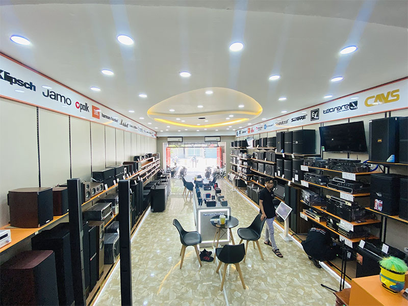 hình bên trong cửa hàng HDRadio quận 7