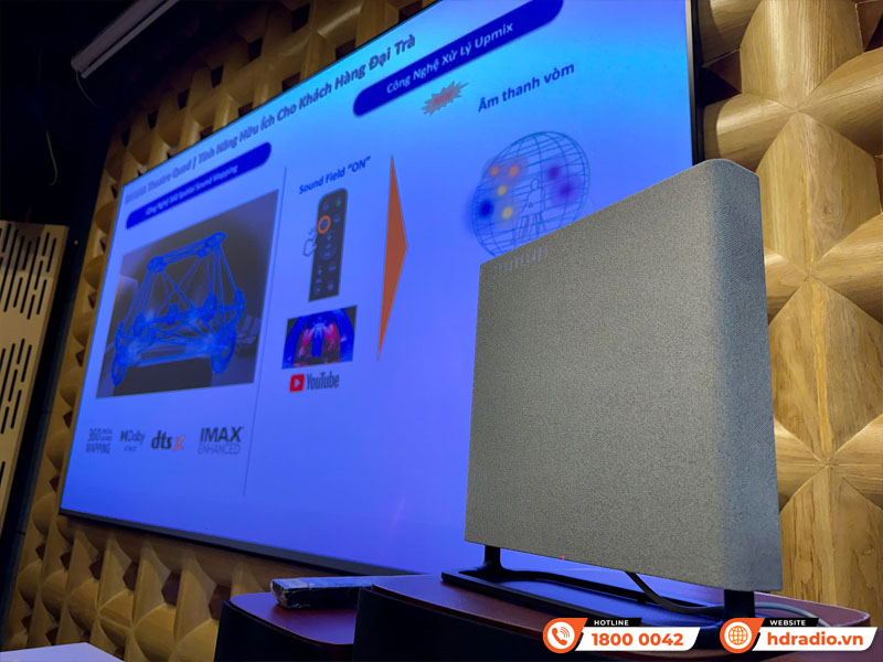 Đại diện hãng Sony training Loa Sony HT-A9M2 tại HDRadio