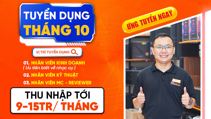 HDRadio Tuyển Dụng Tháng 10/2025 HDRadio Tuyển Dụng Tháng 10/2025