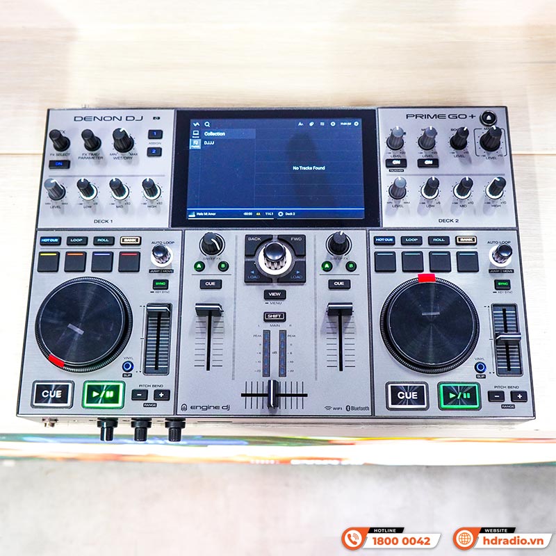 Bàn DJ Denon Prime Go+