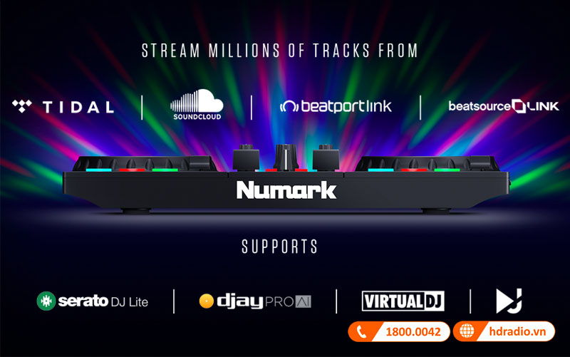 Bàn DJ Numark Party Mix II