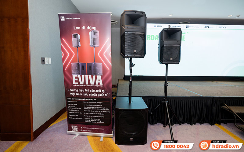 Hãng BOSCH Chính Thức Mở Bán Dòng Loa Electro-Voice EVIVA Mới