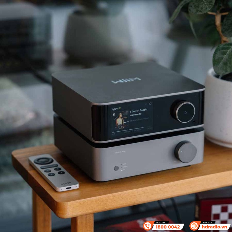 Hãng WiiM ra mắt Voice Remote 2 Mới Nhất 2025 - Điều khiển thông minh bằng giọng nói cực tiện lợi