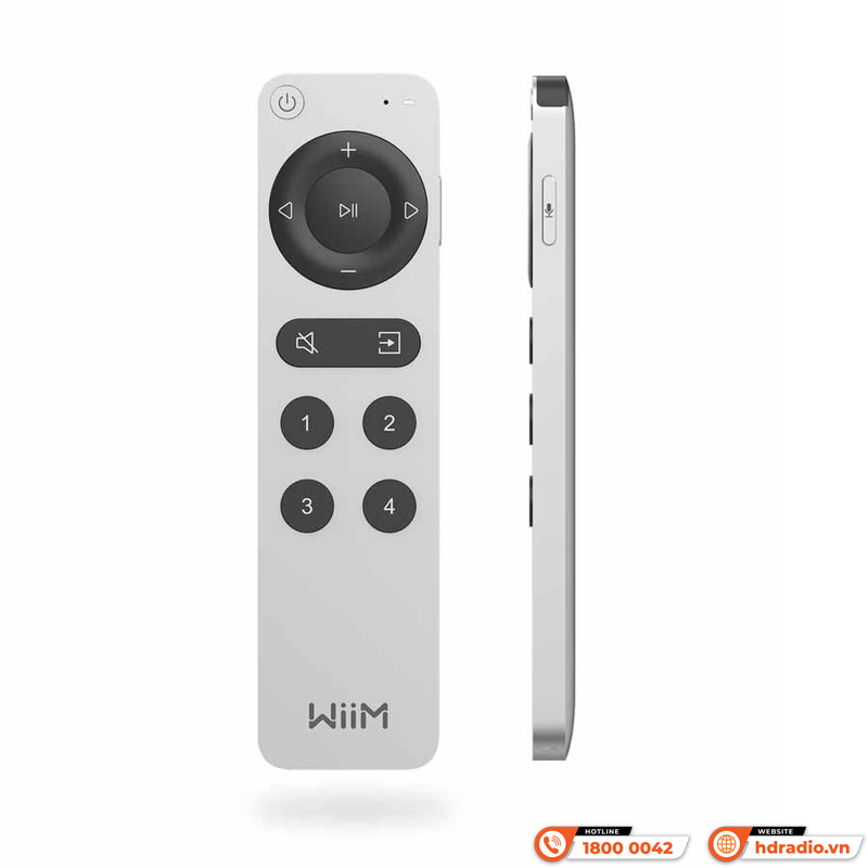 Hãng WiiM ra mắt Voice Remote 2 Mới Nhất 2025 - Điều khiển thông minh bằng giọng nói cực tiện lợi