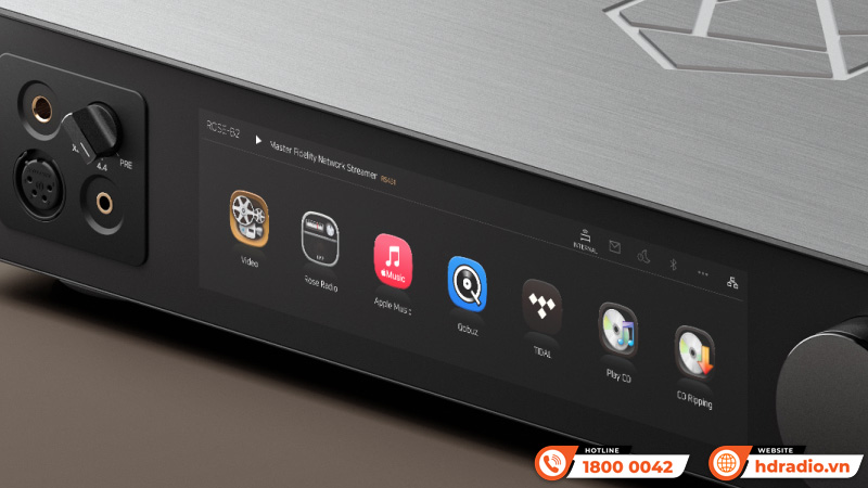 HiFi Rose trình làng đầu phát nhạc số RS451 HiFi Rose trình làng đầu phát nhạc số RS451