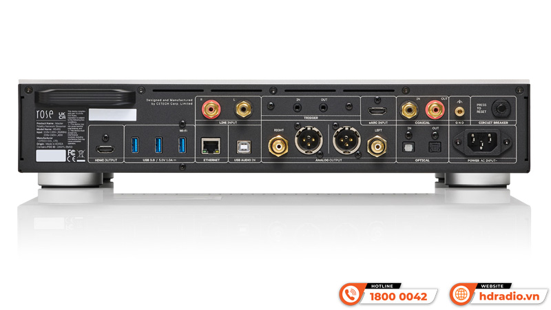 HiFi Rose trình làng đầu phát nhạc số RS451 HiFi Rose trình làng đầu phát nhạc số RS451