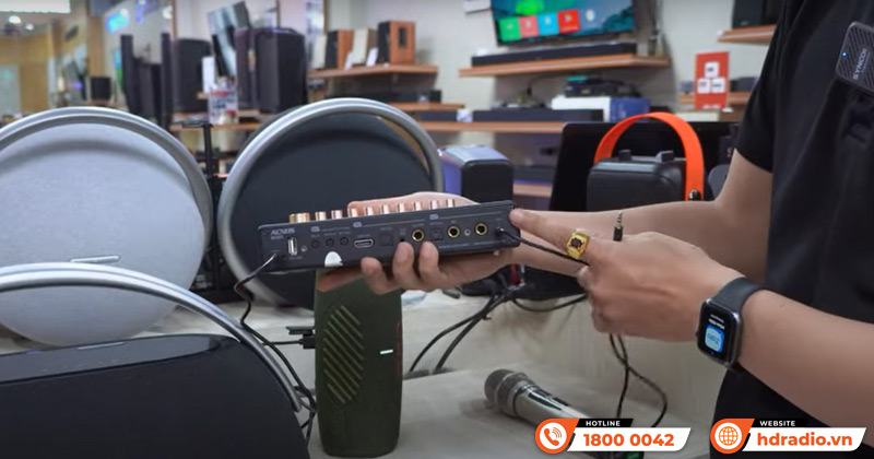 Hướng dẫn hát karaoke trên loa harman kardon