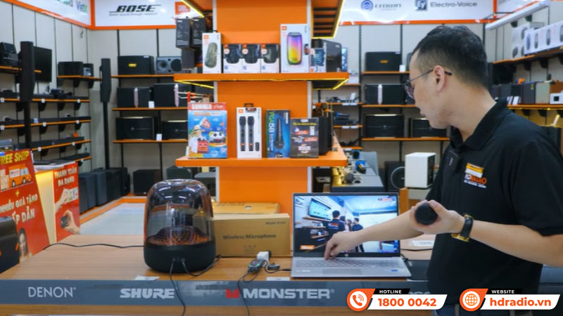 Hướng dẫn hát karaoke trên loa harman kardon 