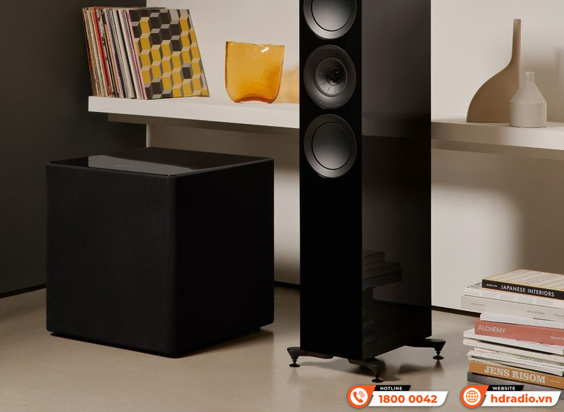 KEF Kube 8 MIE: Giải pháp lý tưởng để tối ưu hóa dải trầm trong không gian nhỏ