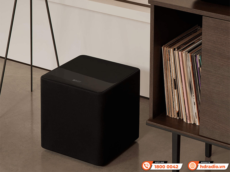 KEF Kube 8 MIE: Giải pháp lý tưởng để tối ưu hóa dải trầm trong không gian nhỏ