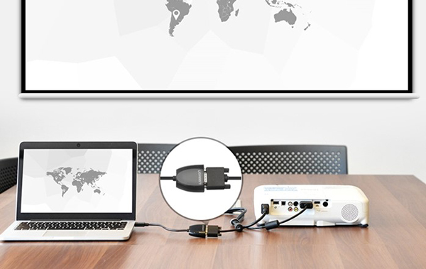 laptop không có cổng kết nối máy chiếu