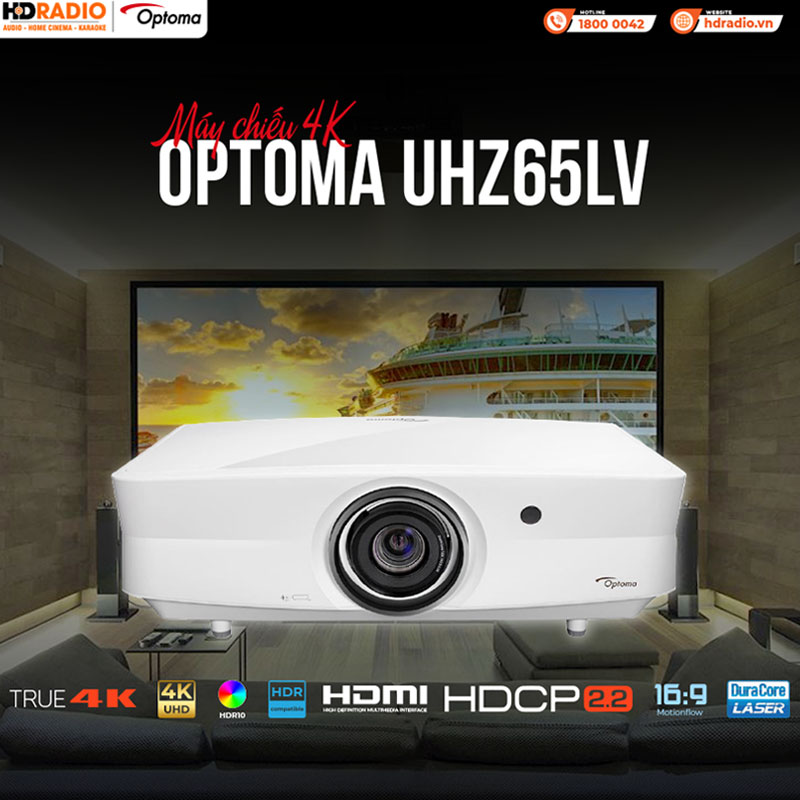 Tính năng Máy chiếu 4K Optoma UHZ65LV