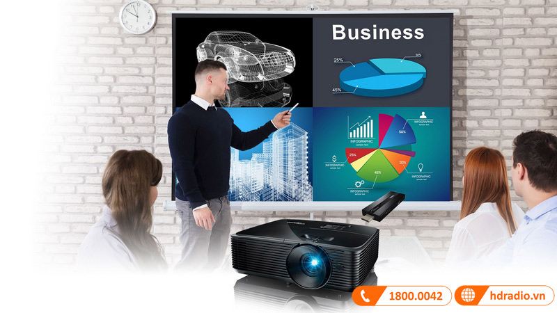 Máy chiếu Optoma W400LVE