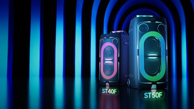 Samsung ra mắt Bộ đôi siêu phẩm Loa Tháp Di Động ST40F và ST50F Samsung ra mắt Bộ đôi siêu phẩm Loa Tháp Di Động ST40F và ST50F