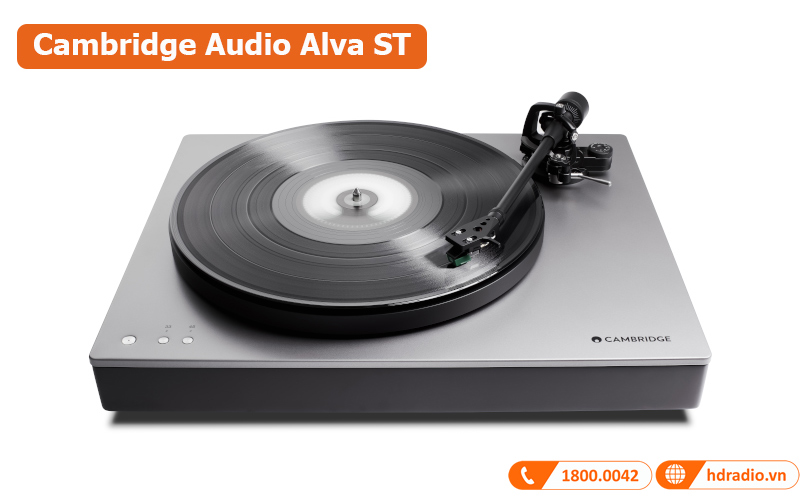 Cambridge Audio cho ra mắt đầu đĩa than tích hợp Bluetooth mới Alva ST