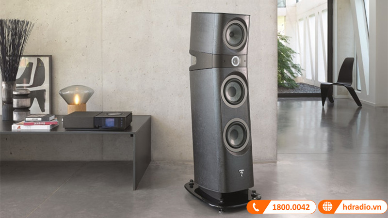 Hãng Focal ra mắt 2 phiên bản màu Black Ostrea và Brown Concrete cho mẫu loa Focal Sopra No2
