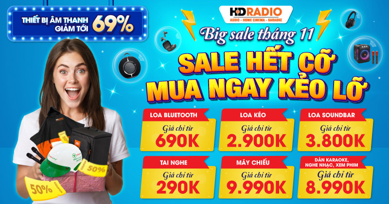 Chương trình khuyến mại tháng 11