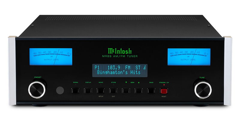 McIntosh ra mat dau thu radio FM/AM MR89 McIntosh ra mat dau thu radio FM/AM MR89