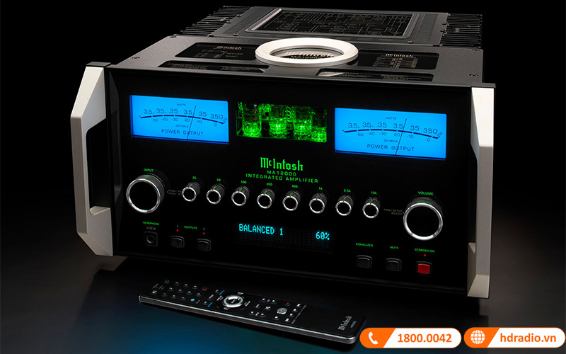 Chiêm ngưỡng McIntosh MA12000: Mẫu amply tích hợp cao cấp toàn diện nhất hiện nay