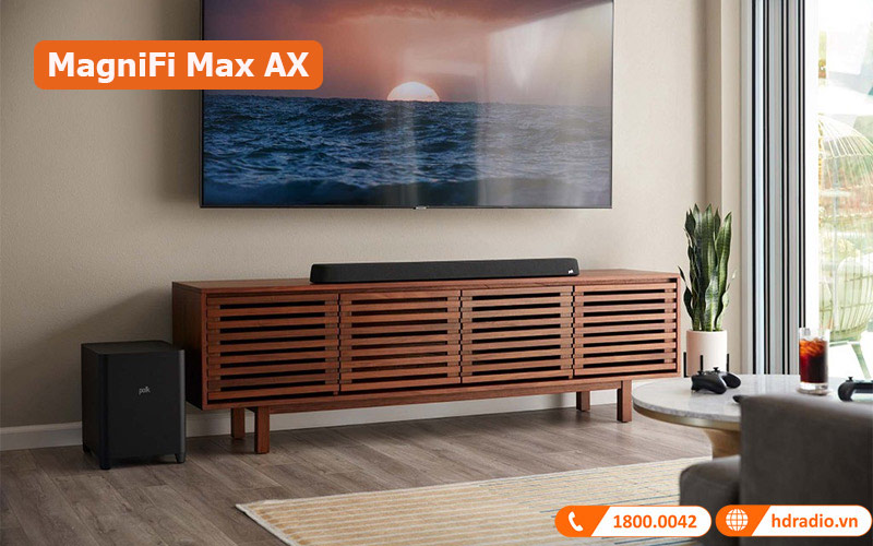 Polk Audio trình làng 2 mẫu soundbar hàng đầu mang tên MagniFi Max AX và Max AX SR