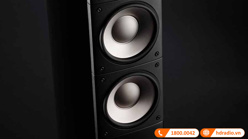 2 loa trầm đường kính