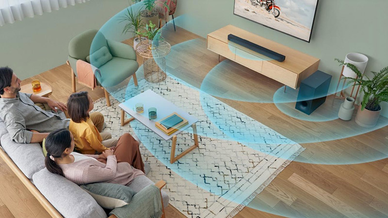 Sony trinh lang bo loa soundbar HT-S400