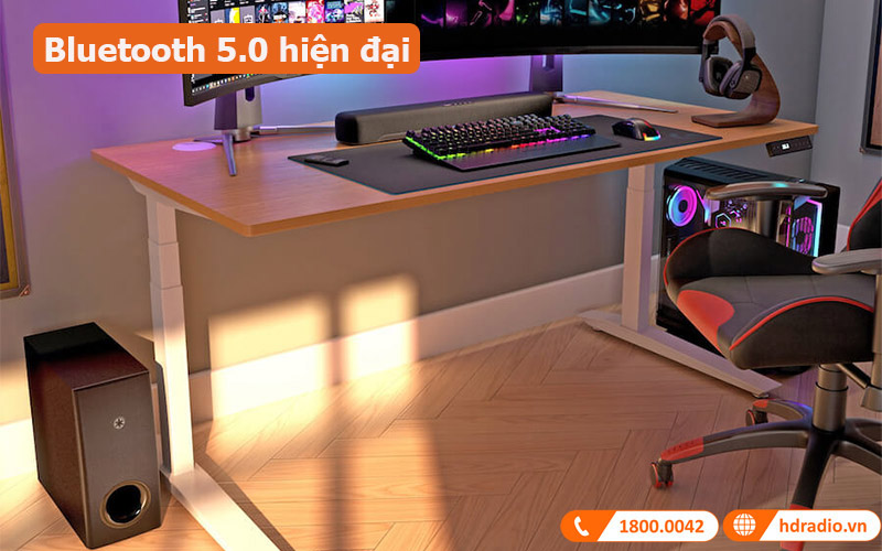 Yamaha trình làng mẫu soundbar kèm subwoofer không dây SR-C30A