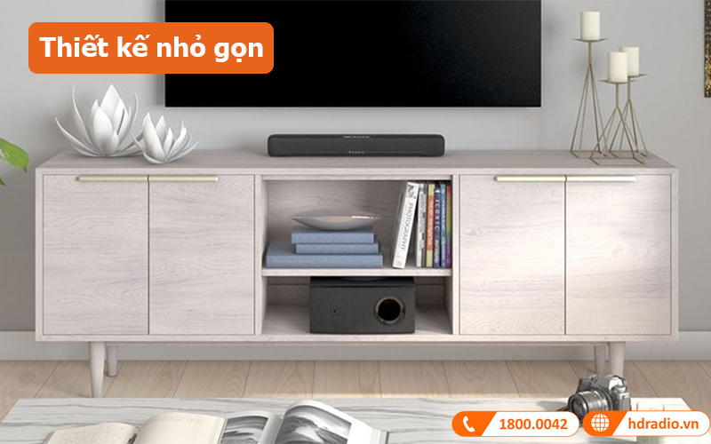 Yamaha trình làng mẫu soundbar kèm subwoofer không dây SR-C30A