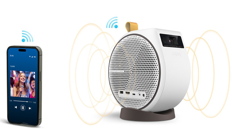 BenQ ra mắt mẫu máy chiếu mini thông minh mơi mang tên GV31